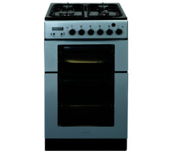 Baumatic BCG520SL Gas Cooker - Silver